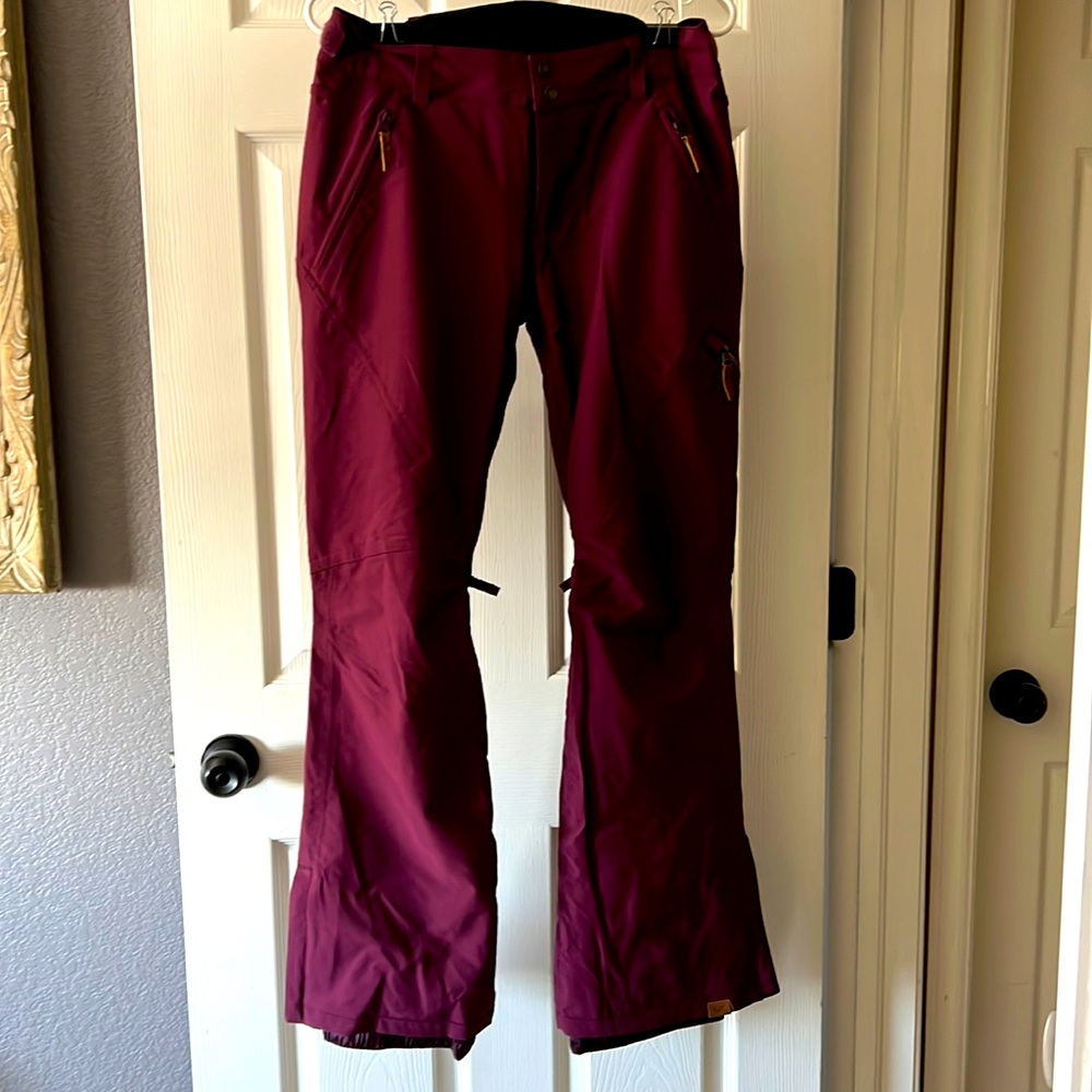 ROXY 🌸 SKI pants | maroon | sz M - LIKE NEW❣️